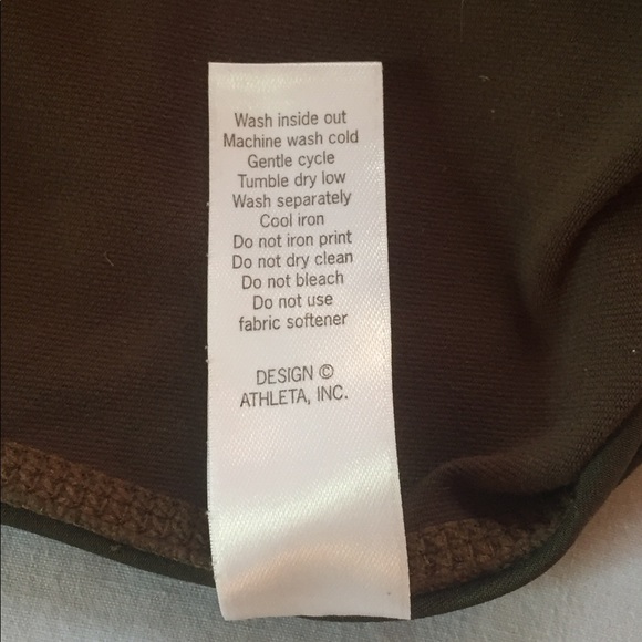 Athleta Moto “gleam” leggings olive green - Picture 11 of 15